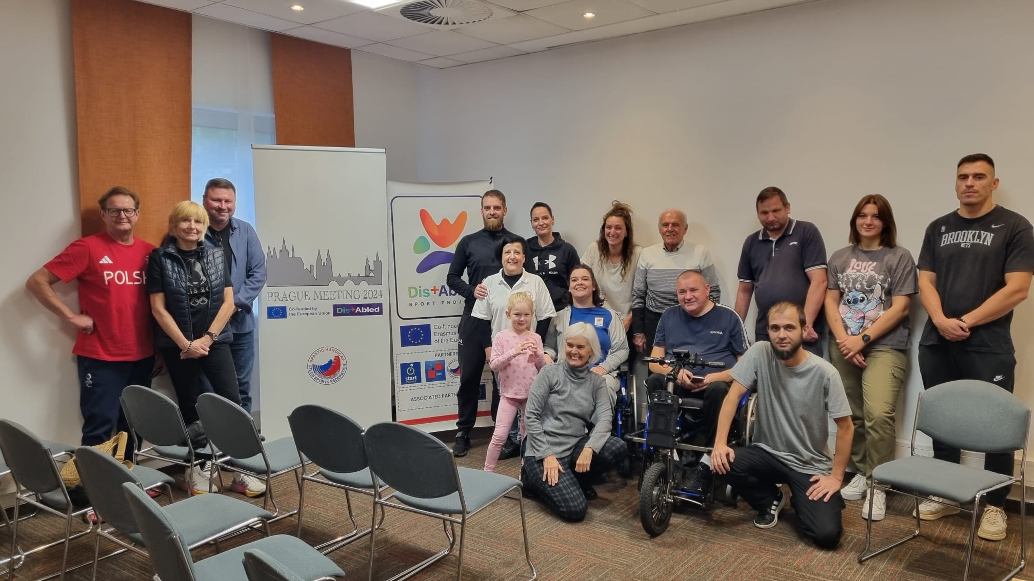 The workshops of the Dis+Abled Sport project has started in Golden Prague.